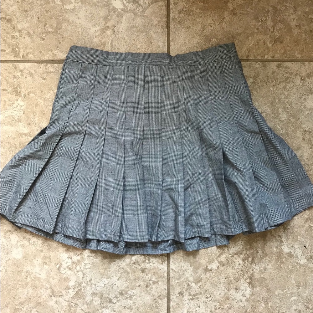 School girl Pleated skirt Forever 21 Small grey
